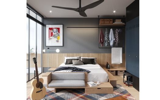 1 Bedroom Type 1A – ODOM, Phnom Penh