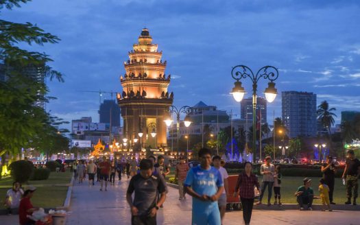 Independence Monument, Phnom Penh Cambodia