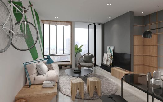 1 Bedroom Type 1B – ODOM, Phnom Penh