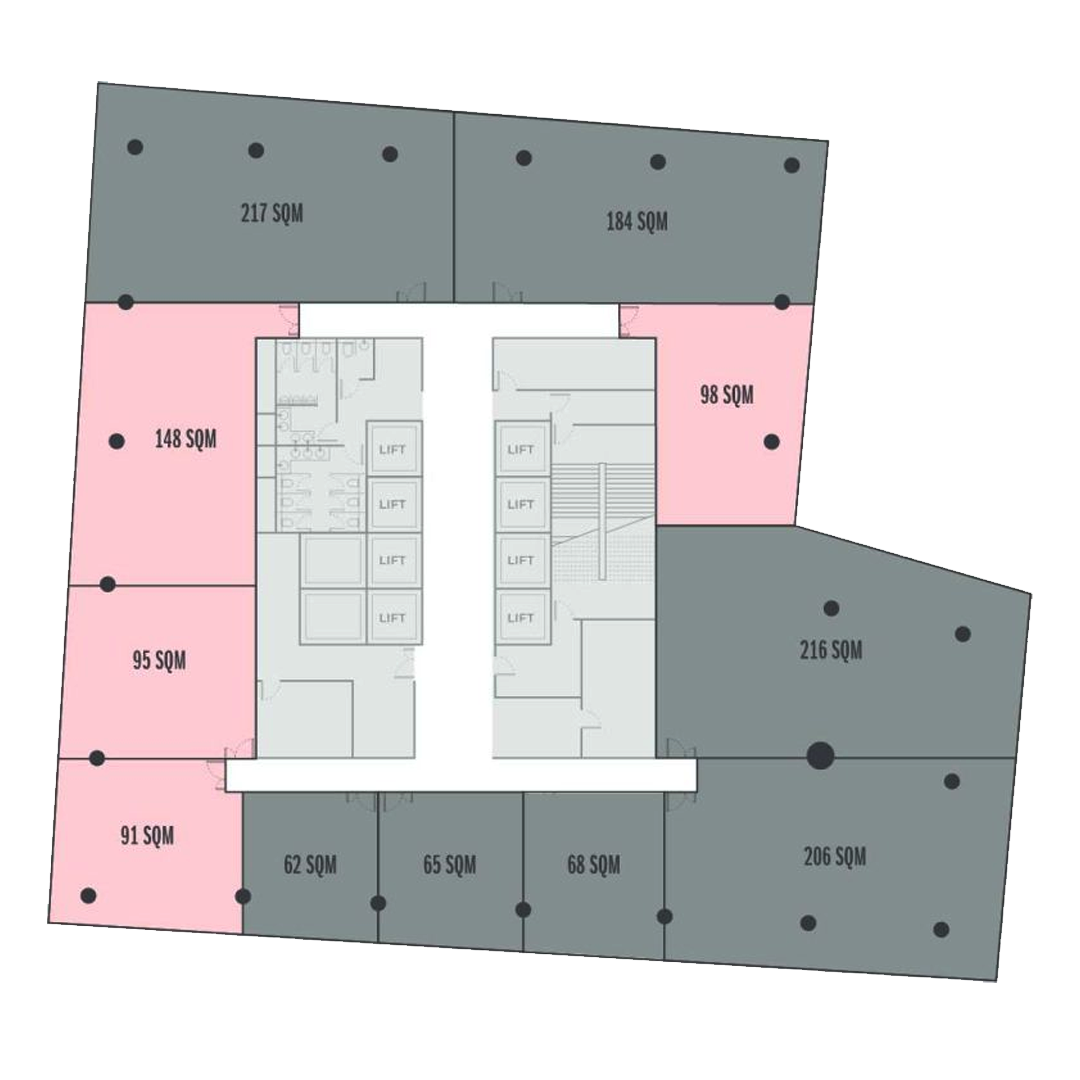 MEDIUM OFFICES 91 – 148 sqm