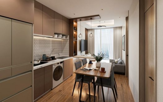 28th Floor 1 Bedroom Condo for Sale – GATO Tower, BKK1, Phnom Penh (3)
